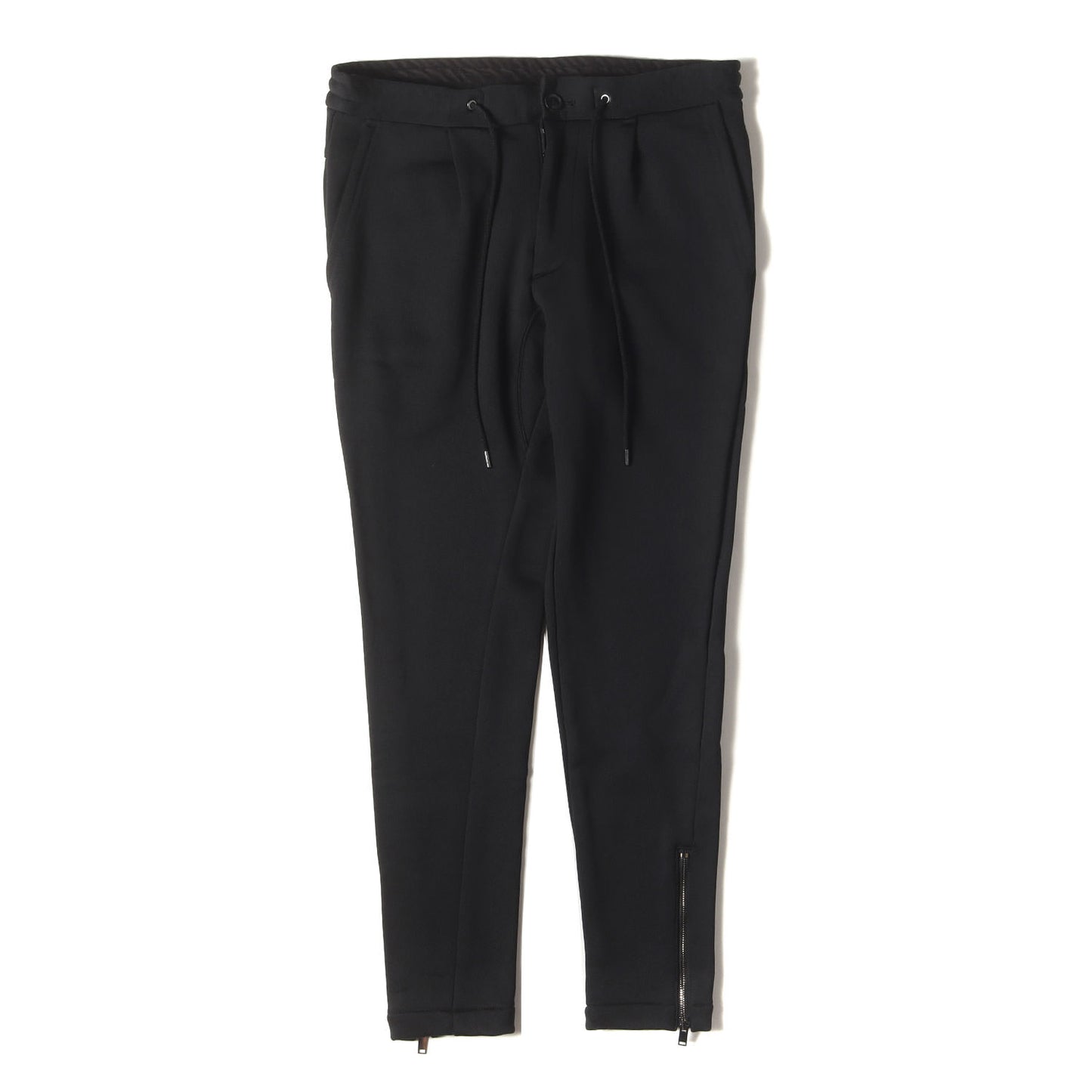 ワンタック コットンナイロン スウェット ジャージー イージー パンツ (SKINNY JERSEY PANTS 1071920013) / 裏毛 グロスリッチ