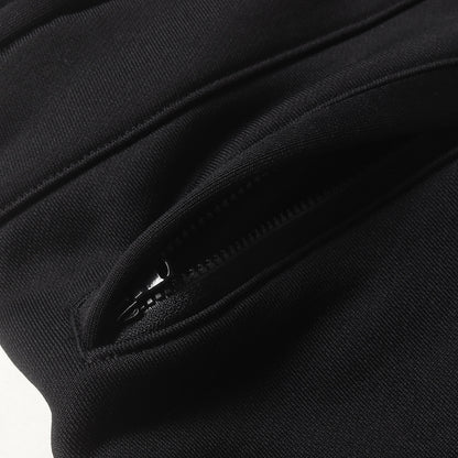 ワンタック コットンナイロン スウェット ジャージー イージー パンツ (SKINNY JERSEY PANTS 1071920013) / 裏毛 グロスリッチ