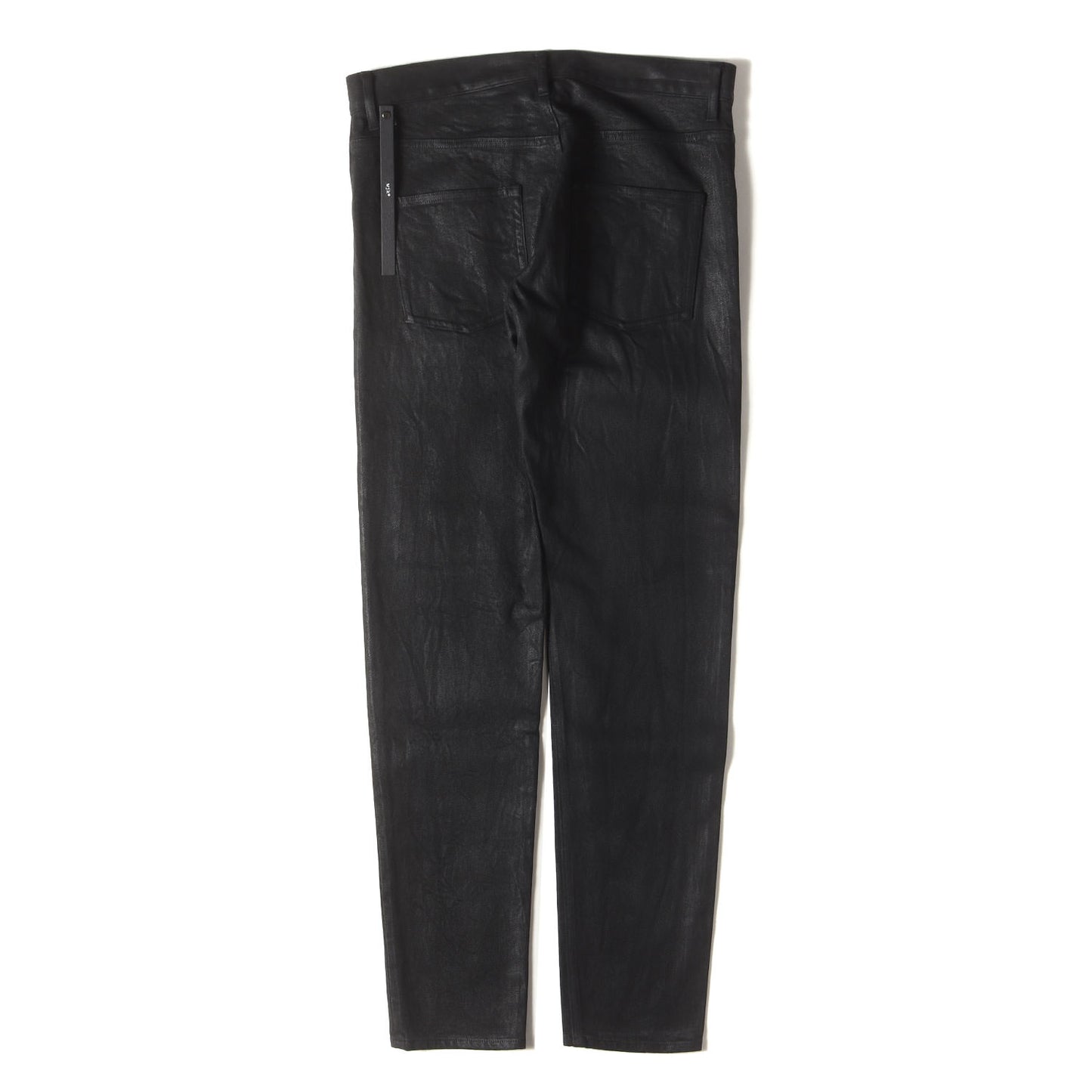 24AW コーティング加工 タイトストレート ストレッチ デニム パンツ (tight straight selvedge denim 5182 dn89e)