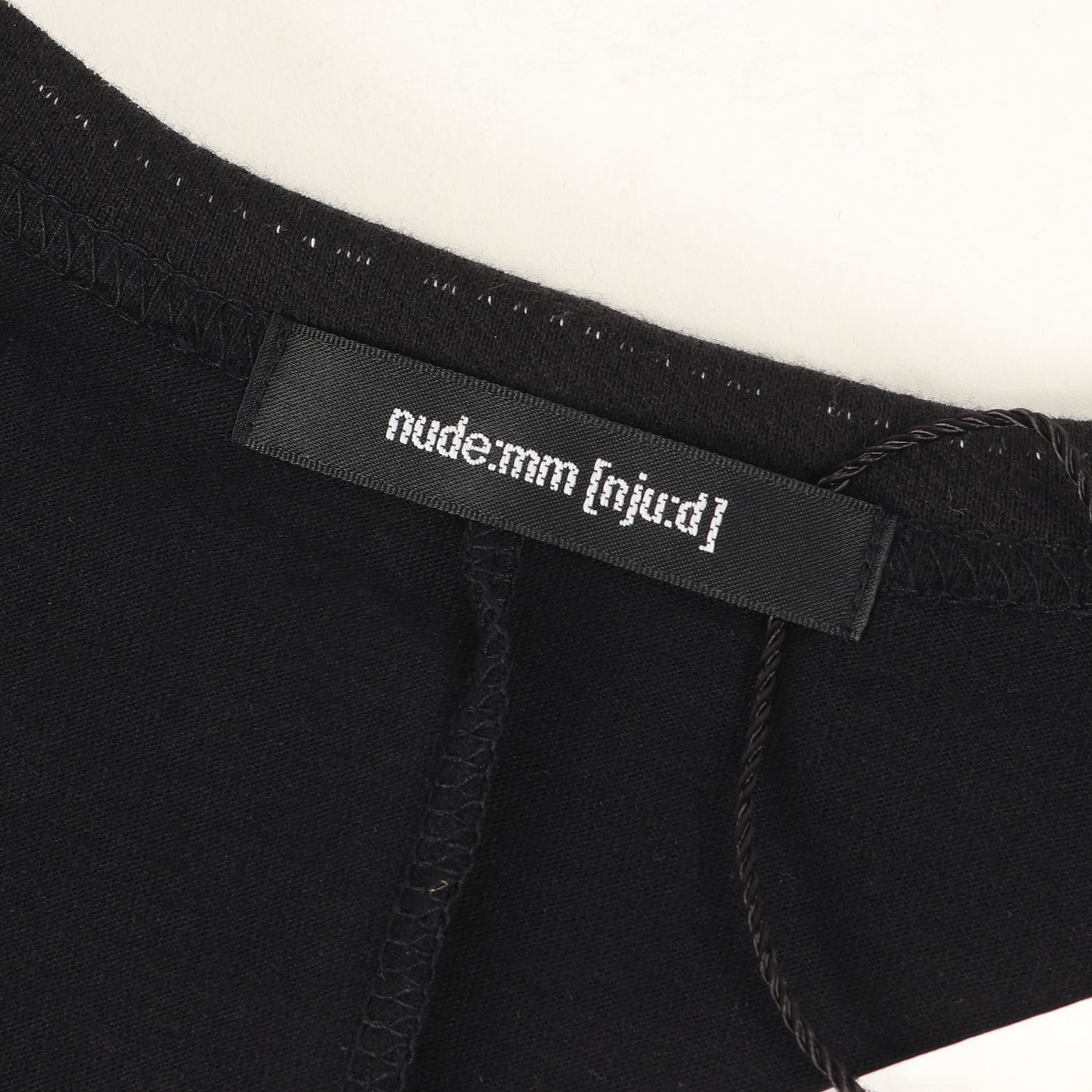 ピンボーダー レイヤード オーバーサイズ カットソー (Layered Over Sized Long Sleeve Tee NU-1659)