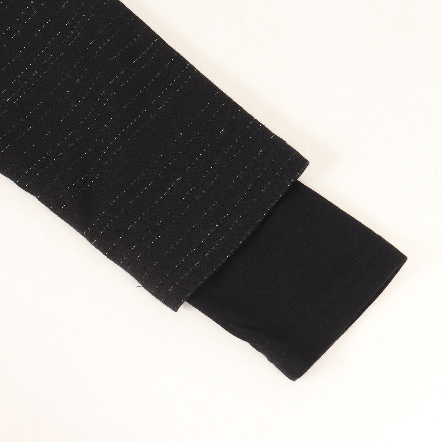 ピンボーダー レイヤード オーバーサイズ カットソー (Layered Over Sized Long Sleeve Tee NU-1659)