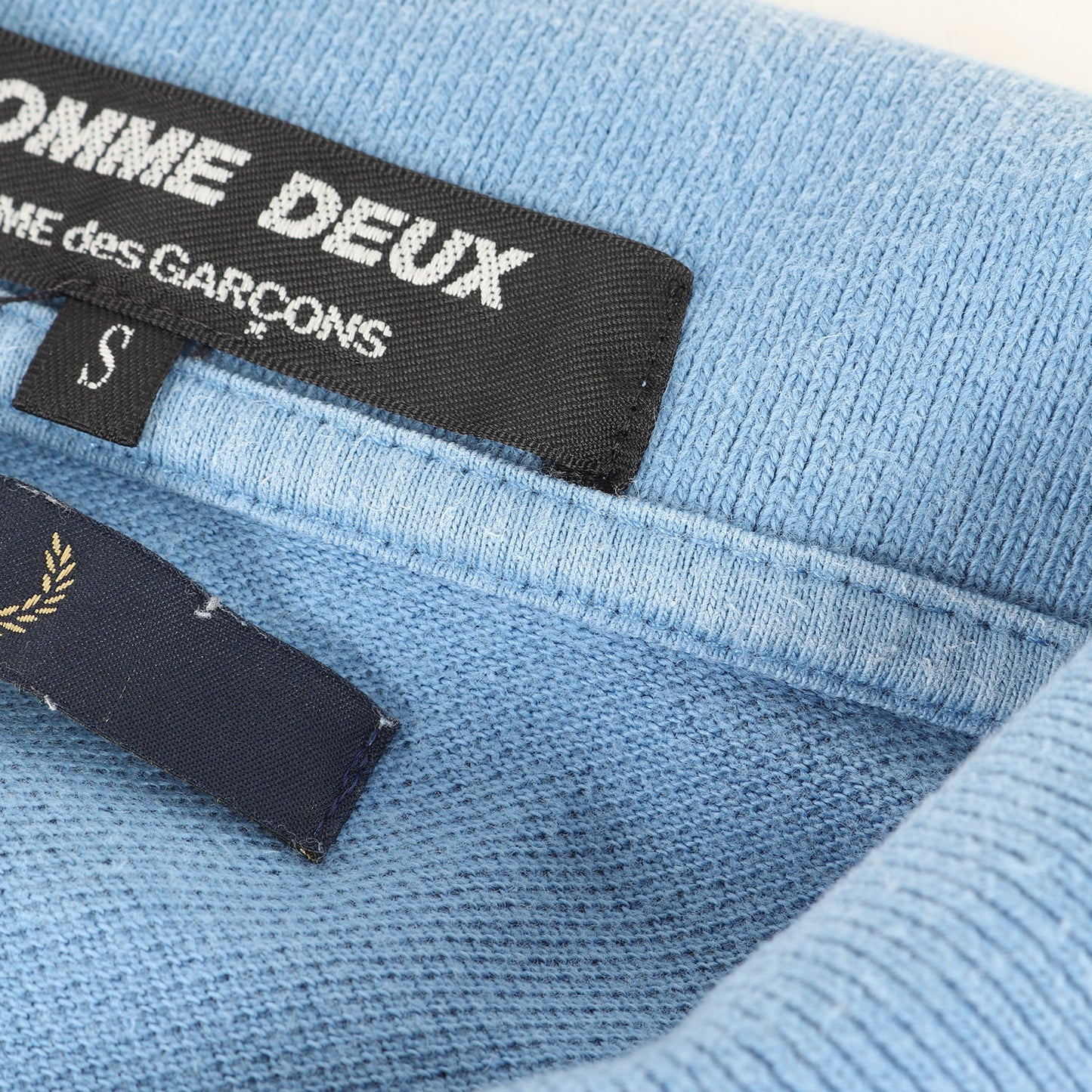 × FRED PERRY ローレル 刺繍 鹿の子 ポロシャツ (DS-T102)