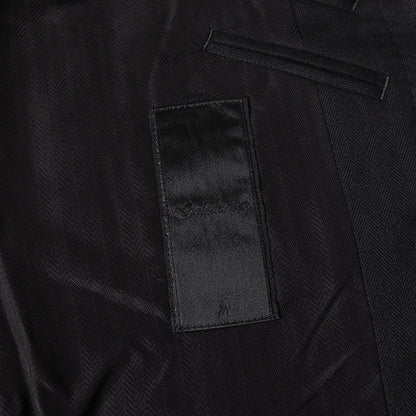 ピークドラペル ヘリボーン ウール セットアップ スーツ / MADE IN JAPAN