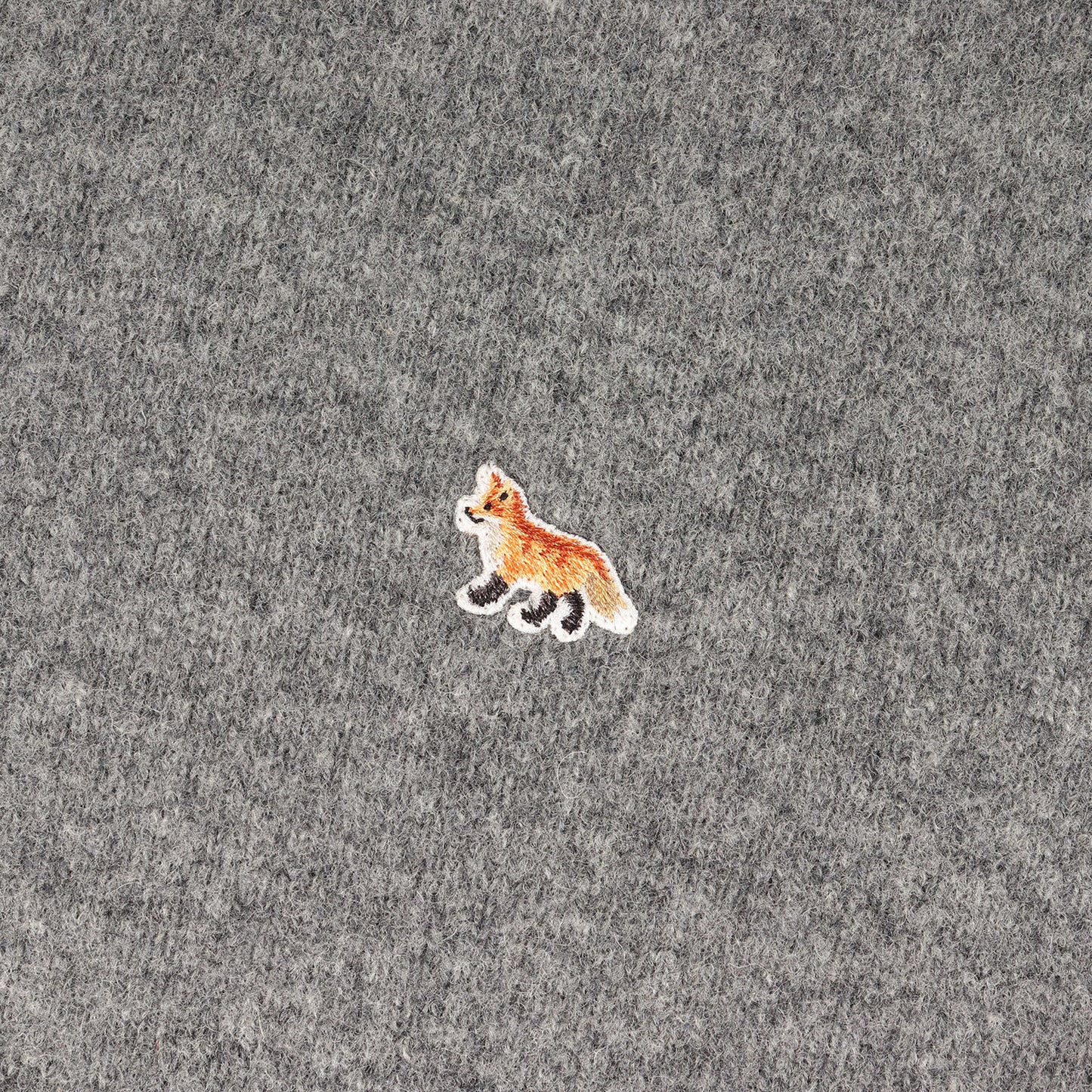 ワンポイント 刺繍 ウール ニット (DM00515KT1014)