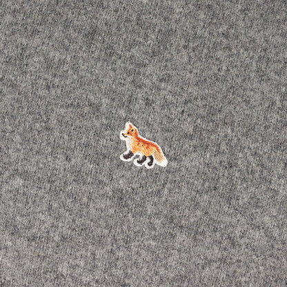 ワンポイント 刺繍 ウール ニット (DM00515KT1014)