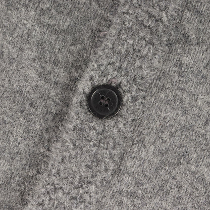 ワンポイント 刺繍 ウール ニット Vネック カーディガン (DM00514KT1014)