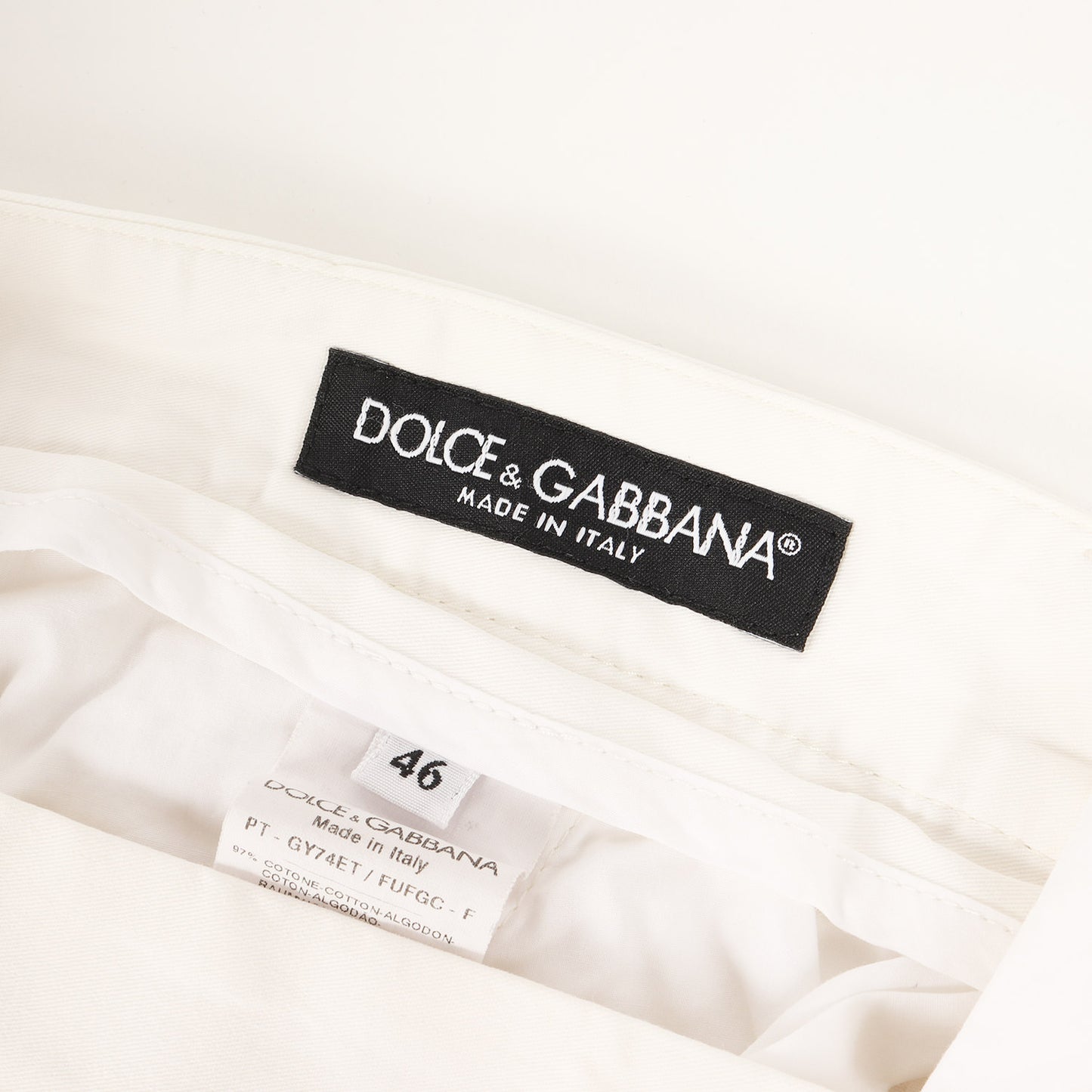 ワンタック ストレッチ コットン ワークパンツ (GY74ET FUFGC) / ジッパーフライ