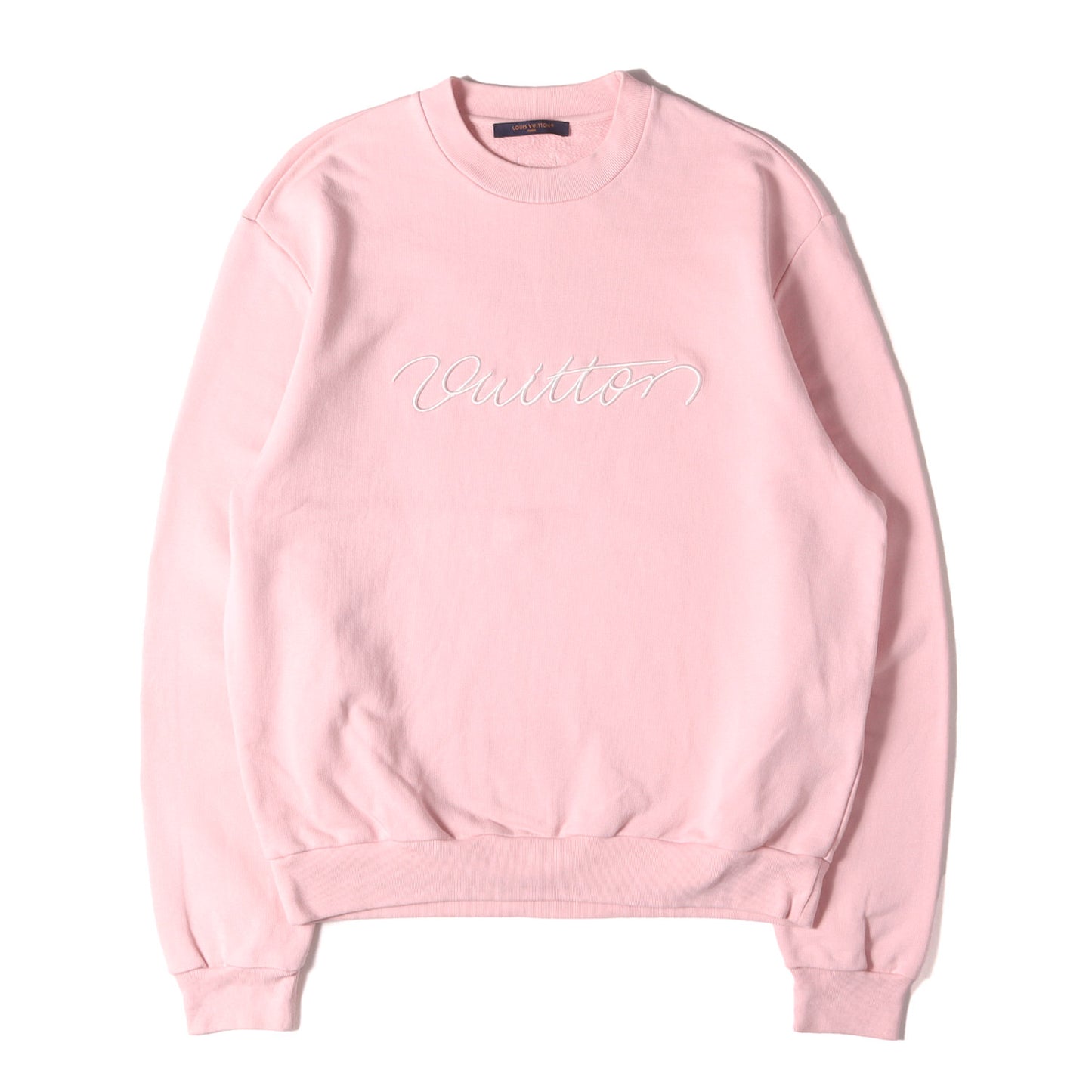 25AW エンブロイダリー コットンクルーネック スウェット (RM252MV FWC HTY09W) / 裏毛