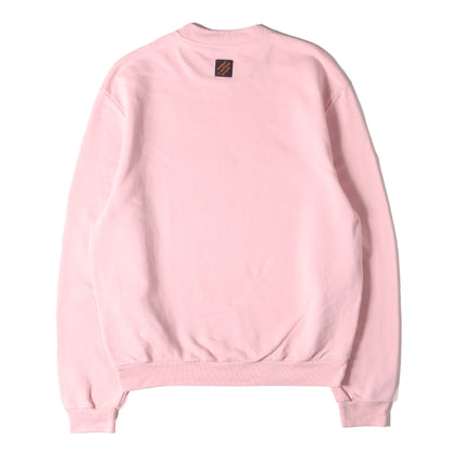 25AW エンブロイダリー コットンクルーネック スウェット (RM252MV FWC HTY09W) / 裏毛