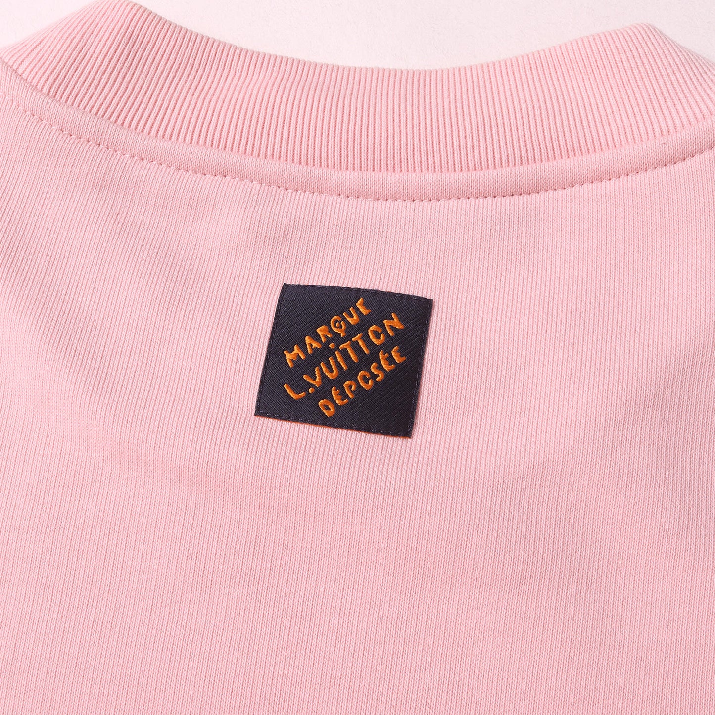 25AW エンブロイダリー コットンクルーネック スウェット (RM252MV FWC HTY09W) / 裏毛