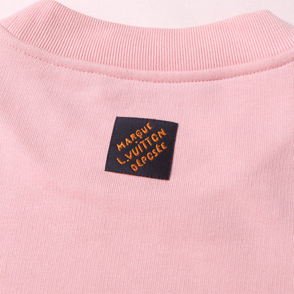 25AW エンブロイダリー コットンクルーネック スウェット (RM252MV FWC HTY09W) / 裏毛