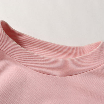 25AW エンブロイダリー コットンクルーネック スウェット (RM252MV FWC HTY09W) / 裏毛