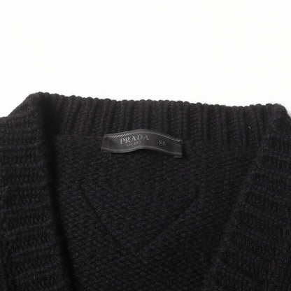 22AW ディープVネック ウール ローゲージ ニット (UMB419 S222)