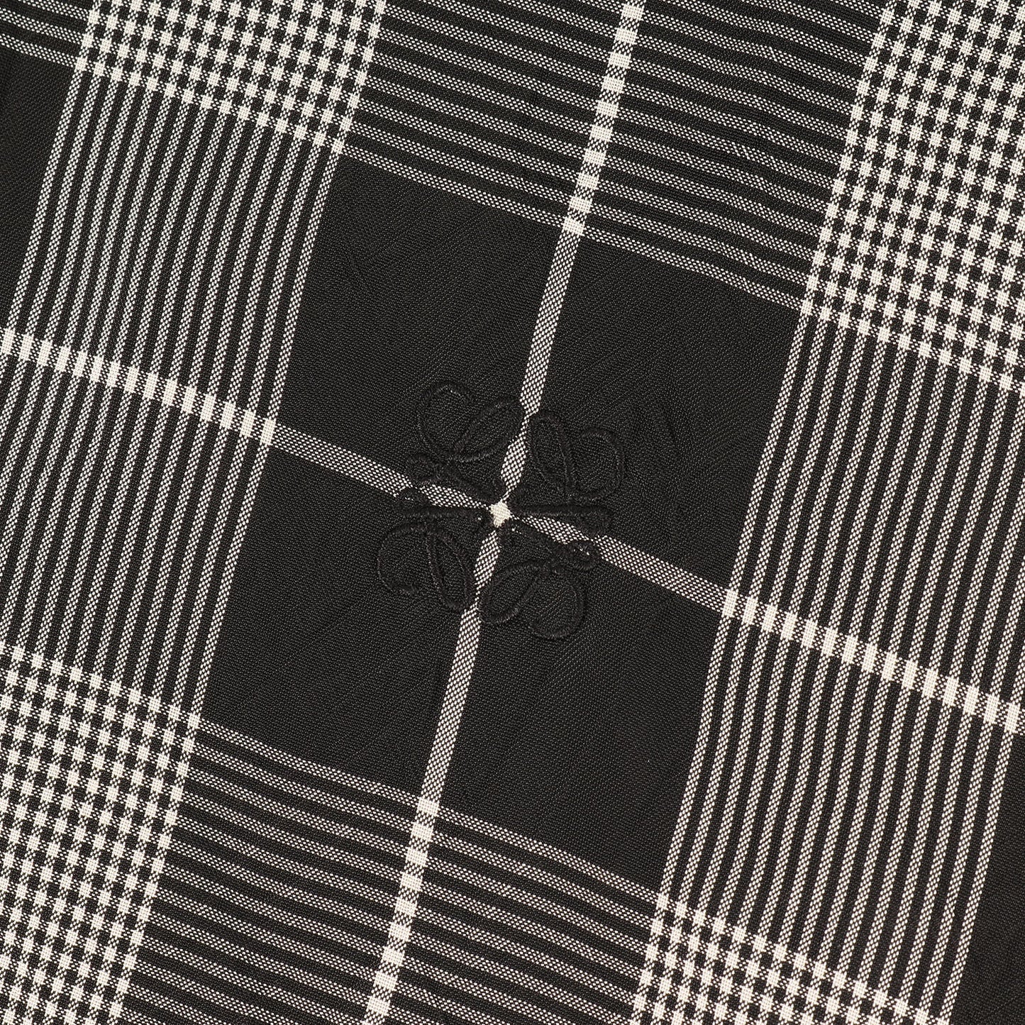 25SS チェック レーヨン オープンカラー ショートスリーブ シャツ (H526Y1AW21)