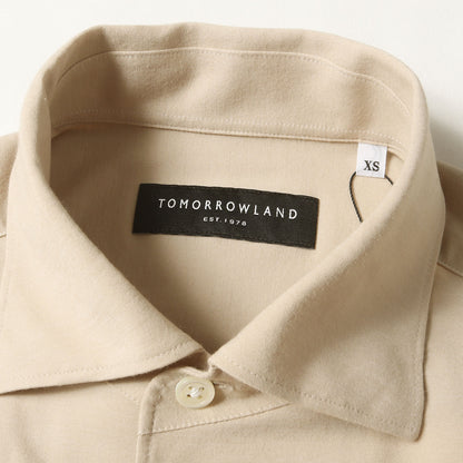 24AW ループ ボタンダウン ポリコットン ジャージー ドレス シャツ (61-01-45-01701) / MADE IN JAPAN
