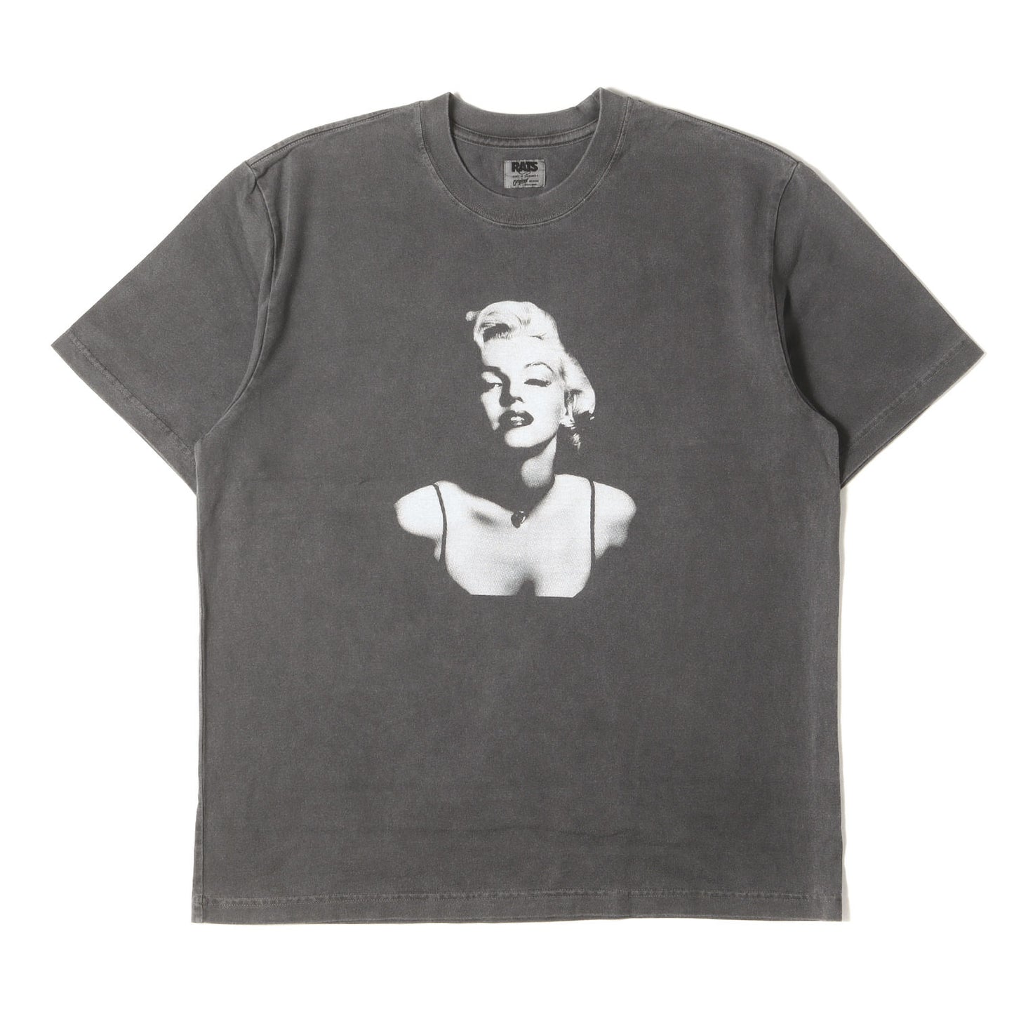 25SS フェード ストーンウォッシュ加工 グラフィック Tシャツ (MONROE TEE 25’RT-0404)