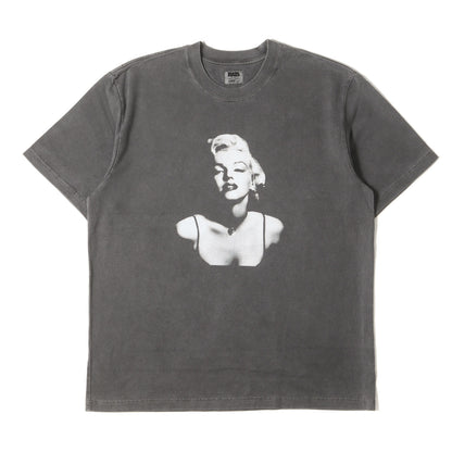 25SS フェード ストーンウォッシュ加工 グラフィック Tシャツ (MONROE TEE 25’RT-0404)