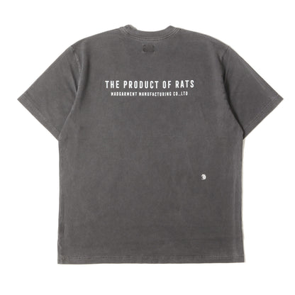 25SS フェード ストーンウォッシュ加工 グラフィック Tシャツ (MONROE TEE 25’RT-0404)