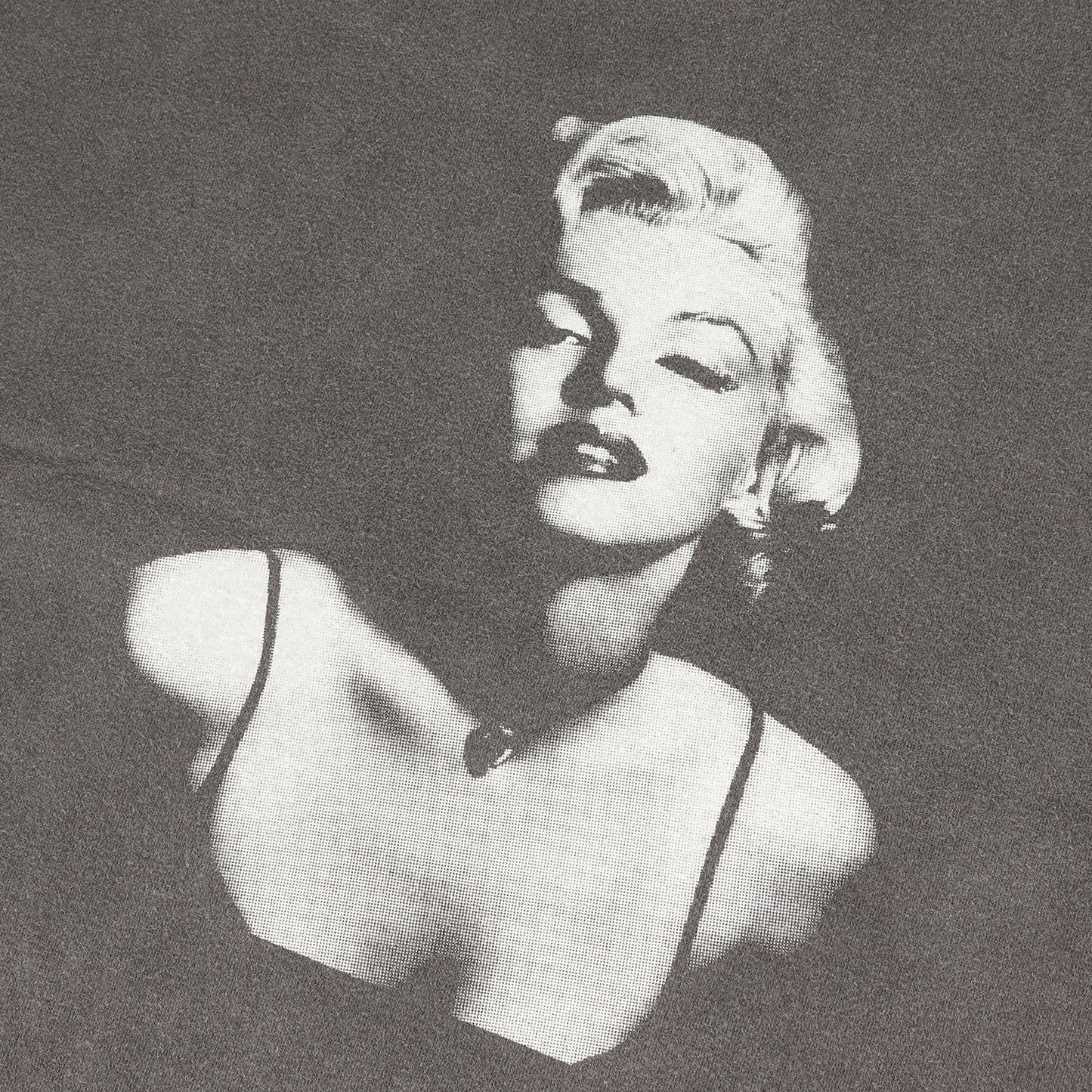 25SS フェード ストーンウォッシュ加工 グラフィック Tシャツ (MONROE TEE 25’RT-0404)