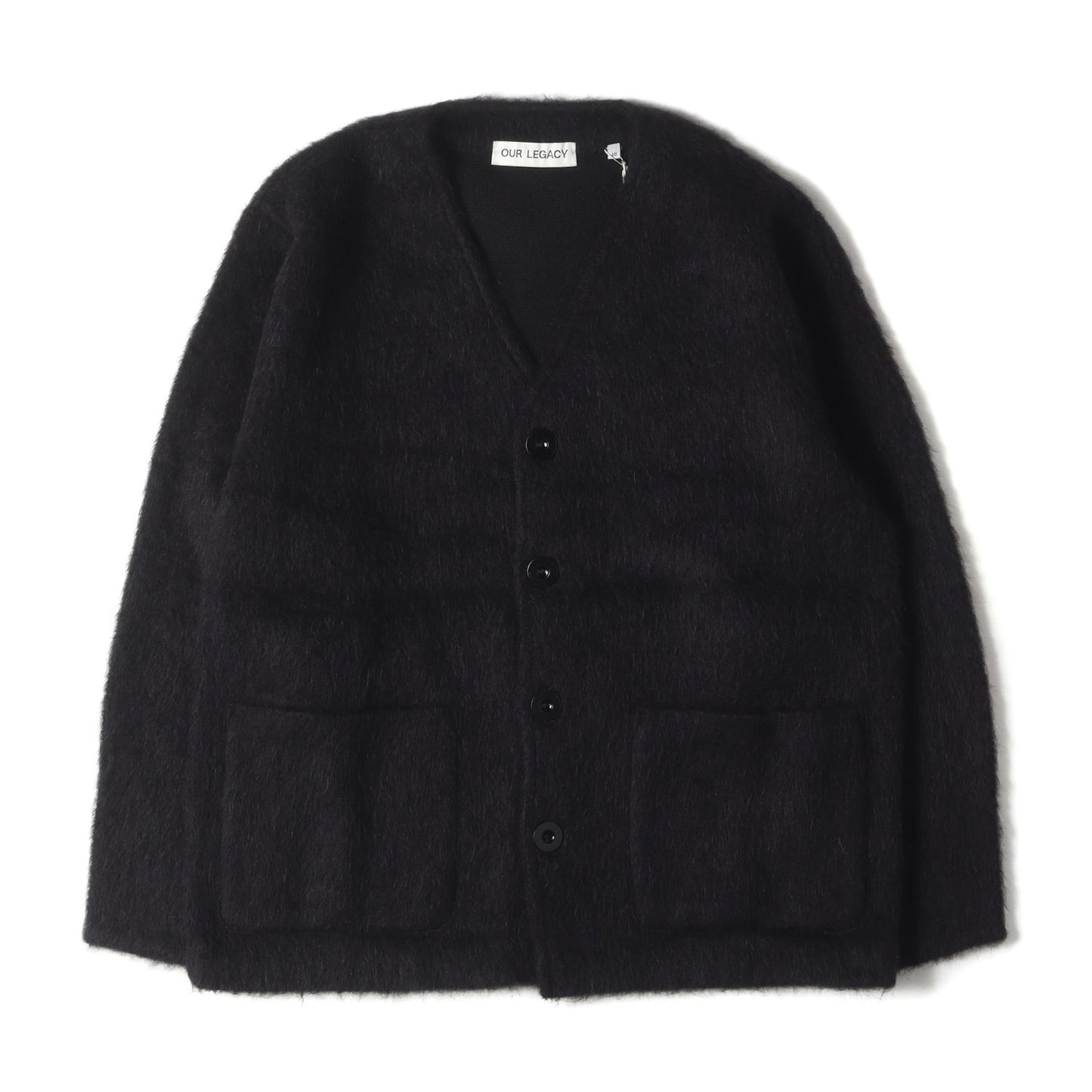 25AW シャギー ニット Vネック カーディガン (CARDIGAN M4206CBM)