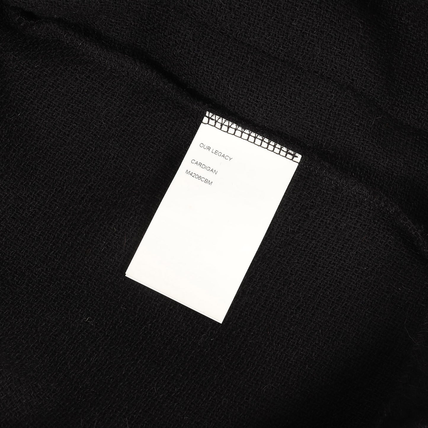 25AW シャギー ニット Vネック カーディガン (CARDIGAN M4206CBM)