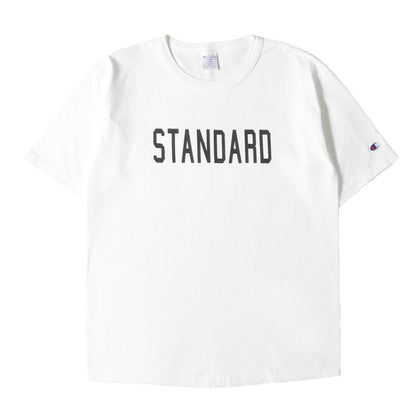 × Champion グラフィック ロゴ バインダーネック Tシャツ (Champion × SD T1011 T-SHIRT) / MADE IN USA
