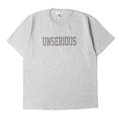 21SS ロゴ バインダーネック Tシャツ (UNSERIOUS US ARMY LOGO T)