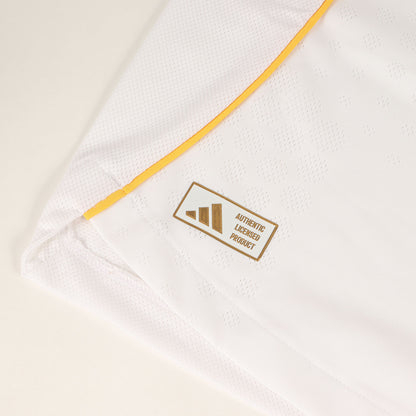 25AW 現行モデル レアル・マドリード 25/26 ホーム オーセンティック ユニフォーム (JV5918) / SLIM FIT