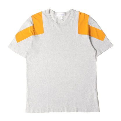 09AW 切替 デザイン バインダーネック Tシャツ (W17094)