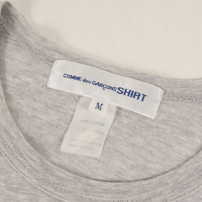 09AW 切替 デザイン バインダーネック Tシャツ (W17094)