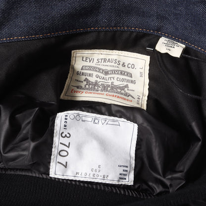 25SS × Levis リバーシブル ナイロン デニム トラッカー ジャケット (Levi's DenimxNylon Twill Reversible 25-03707M)