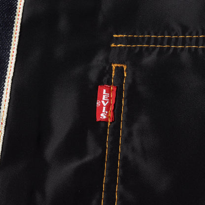 25SS × Levis リバーシブル ナイロン デニム トラッカー ジャケット (Levi's DenimxNylon Twill Reversible 25-03707M)