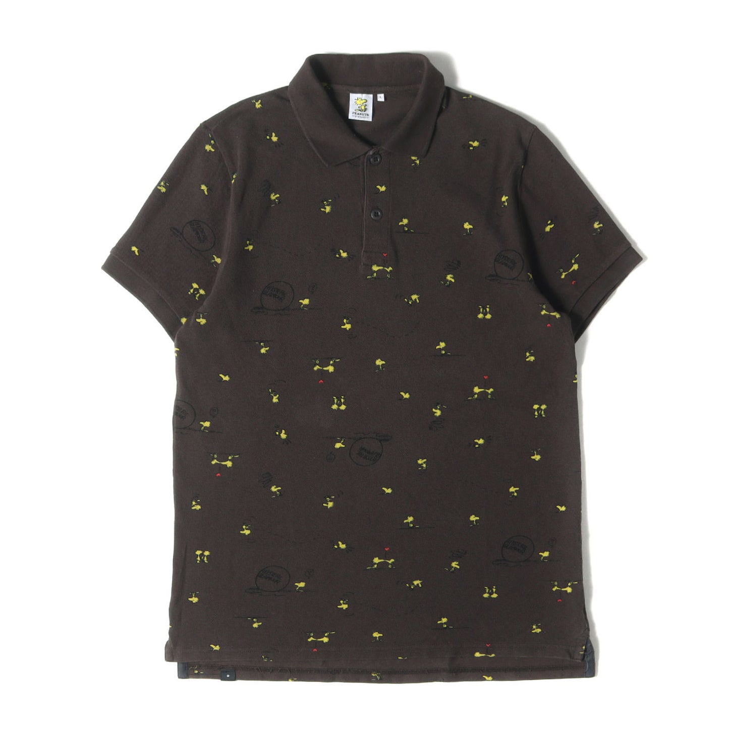 00s × THEATER8 × PEANUTS&CO. Woodstock ロゴ ピケ ポロシャツ (0293CH02)