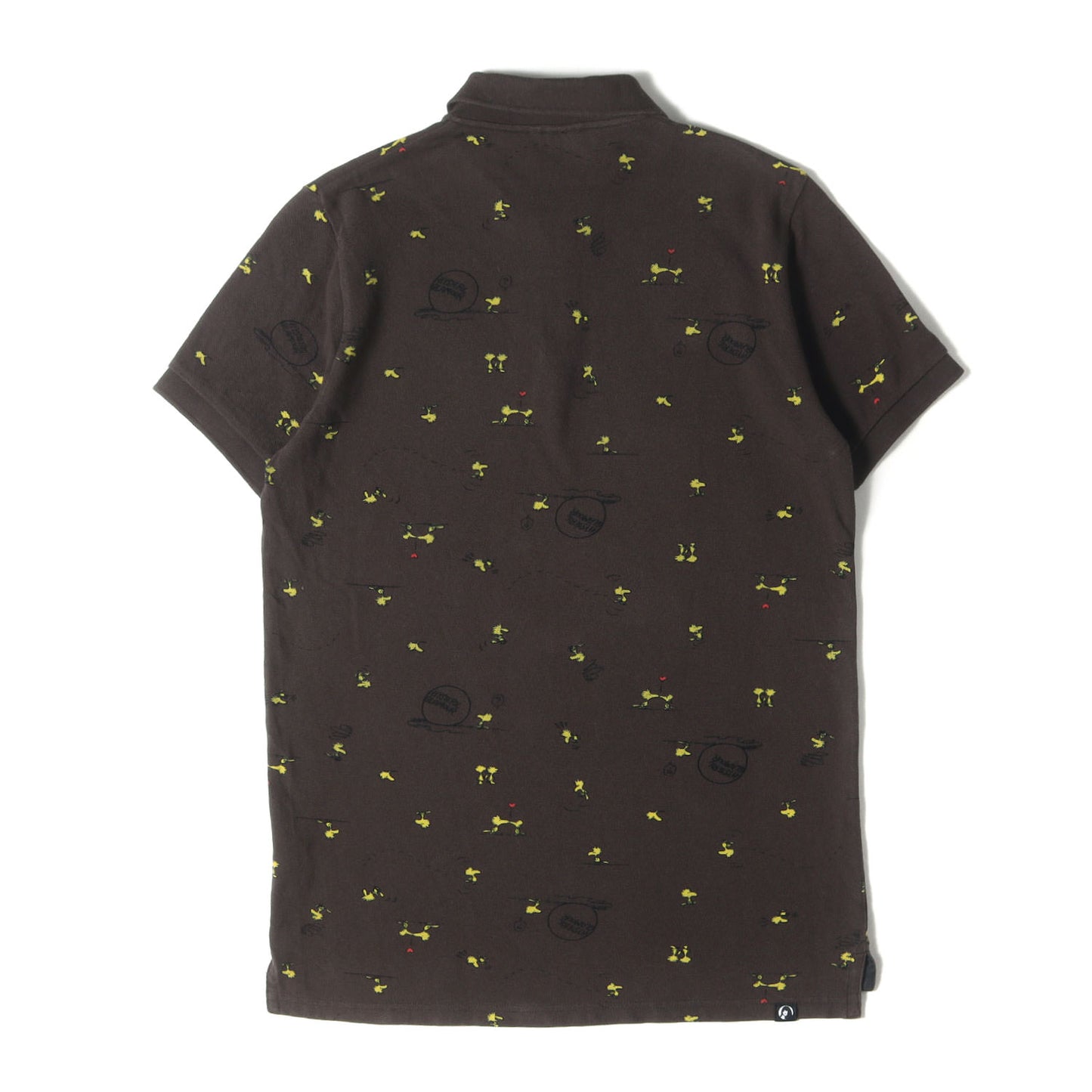 00s × THEATER8 × PEANUTS&CO. Woodstock ロゴ ピケ ポロシャツ (0293CH02)