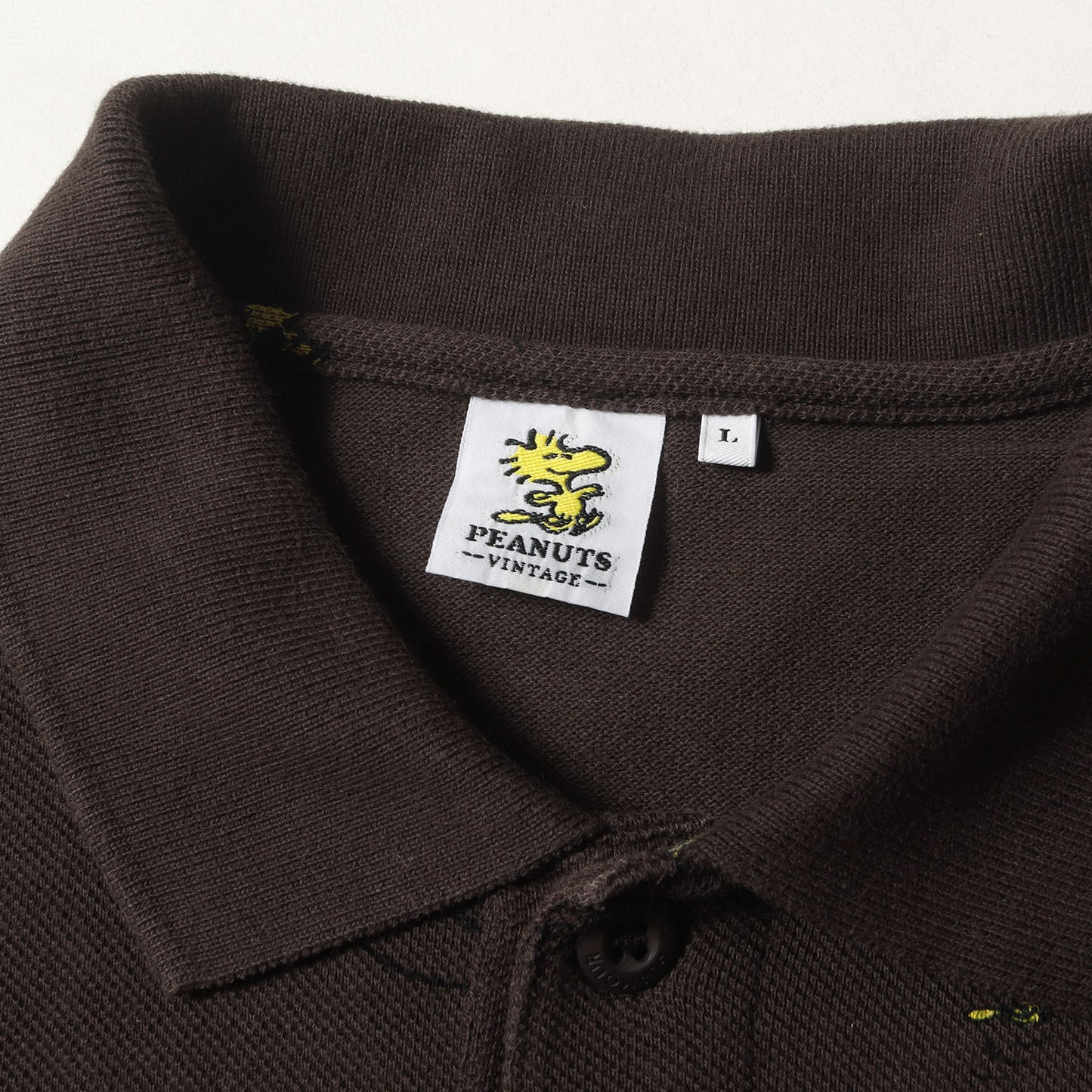 00s × THEATER8 × PEANUTS&CO. Woodstock ロゴ ピケ ポロシャツ (0293CH02)