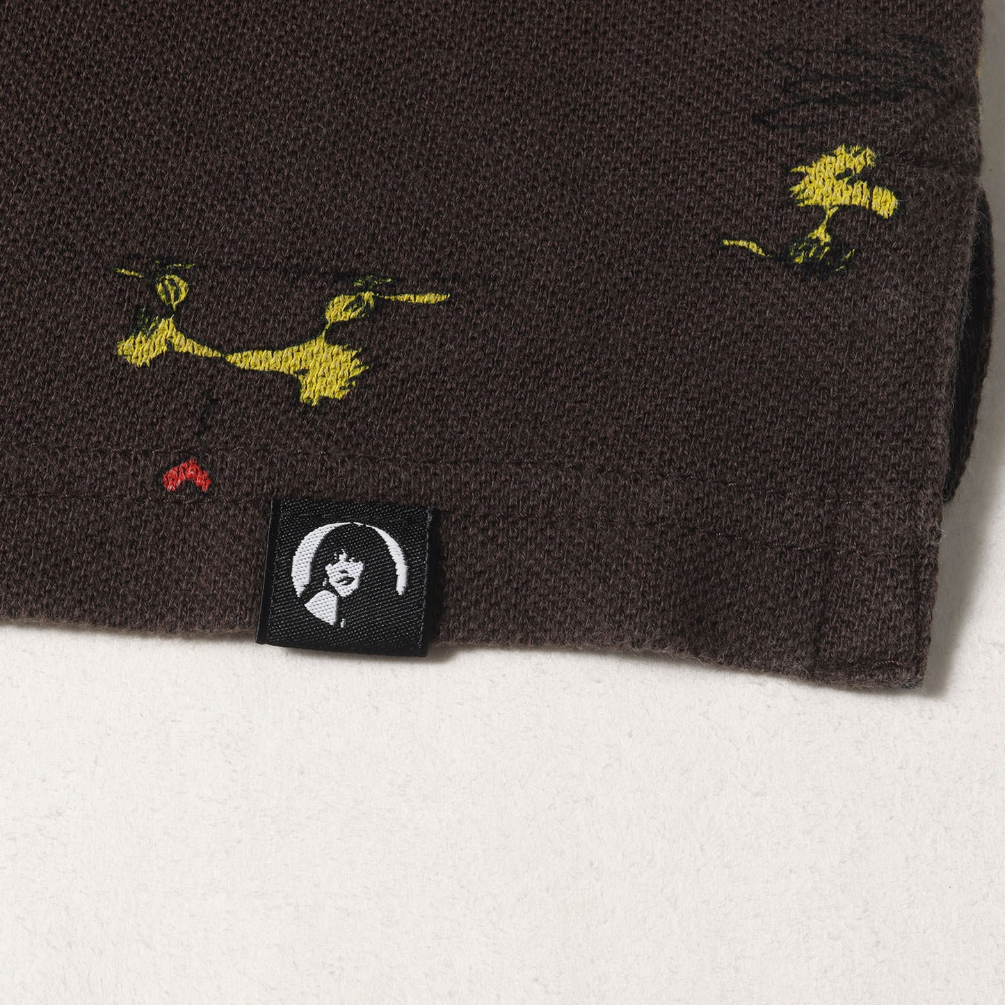 00s × THEATER8 × PEANUTS&CO. Woodstock ロゴ ピケ ポロシャツ (0293CH02)