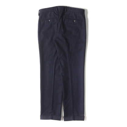 シャドーチェック スーパー110s ウール トラウザー スラックス パンツ (62-04-25-04006) / SLIM FIT