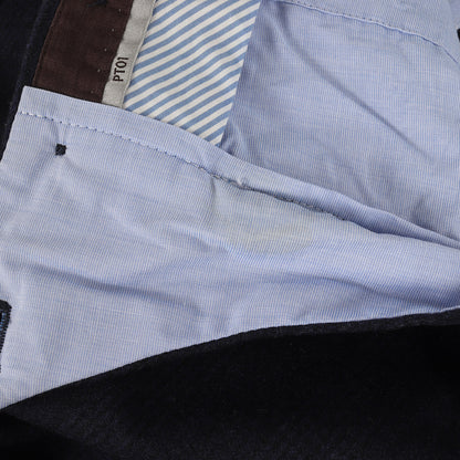 シャドーチェック スーパー110s ウール トラウザー スラックス パンツ (62-04-25-04006) / SLIM FIT