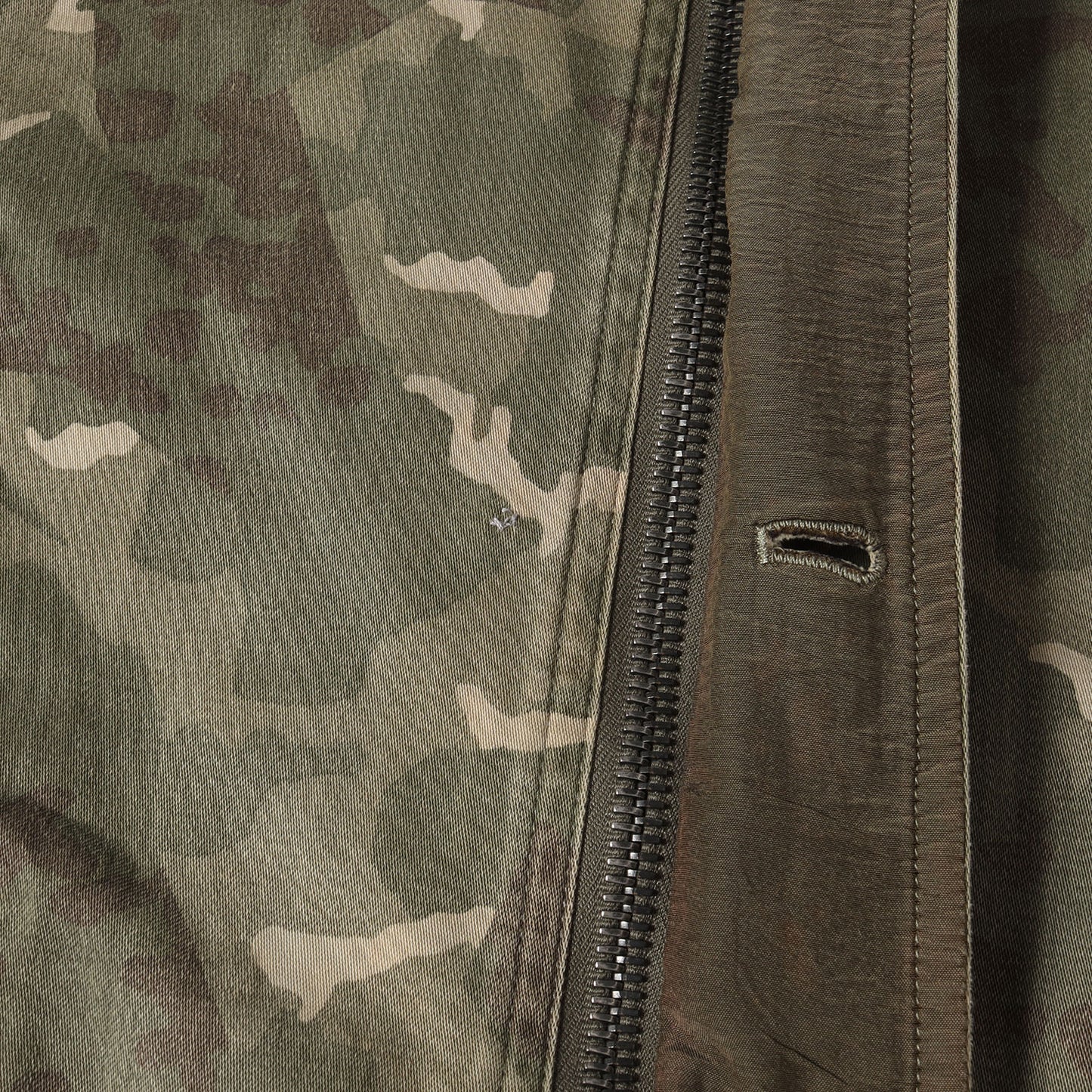 90s - 00s カモ フーディー ミリタリー コート