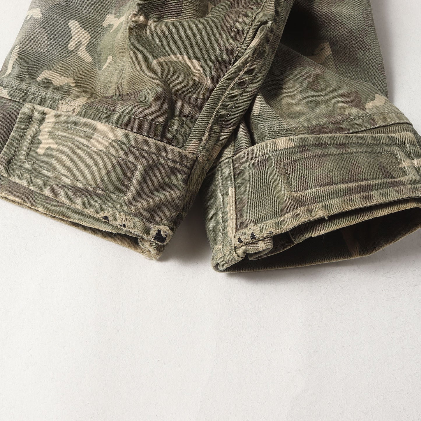 90s - 00s カモ フーディー ミリタリー コート