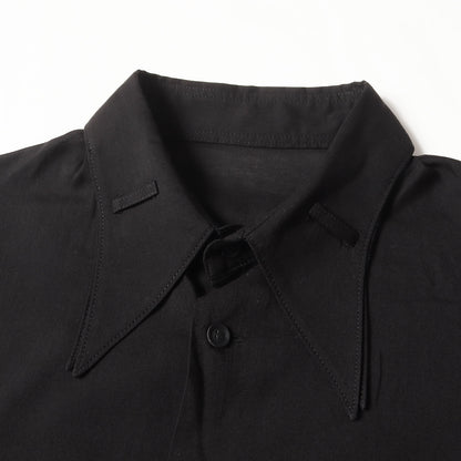 21SS W-襟先 二重 変型 シャツ (HD-B16-203)