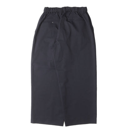 24SS ツータック ポリ ワイド トラウザー スラックス パンツ (FUNCTIONAL WIDE PANTS UR44-14B007) / ジッパーフライ