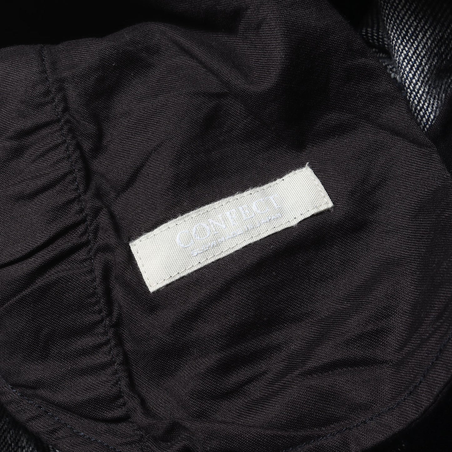 24AW ルーズ デニム ワーク トラウザーズ スラックス パンツ (02244-0025) / ボタンフライ