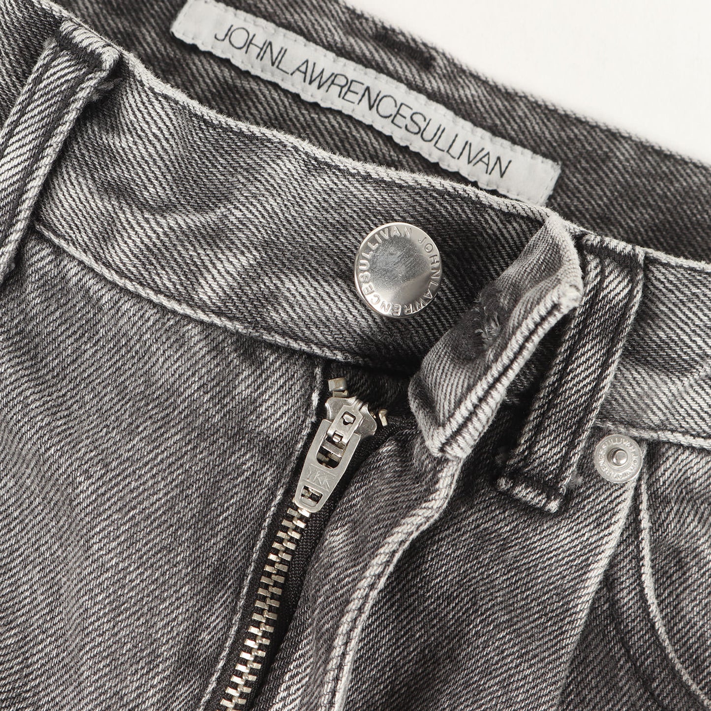 24AW ウォッシュ加工 ワンタック ワイド デニム パンツ (Washed denim tucked wide pants 2B004-0324-35)