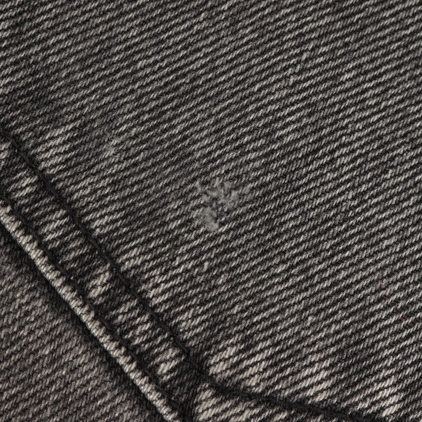 24AW ウォッシュ加工 ワンタック ワイド デニム パンツ (Washed denim tucked wide pants 2B004-0324-35)