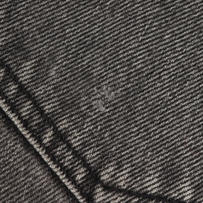 24AW ウォッシュ加工 ワンタック ワイド デニム パンツ (Washed denim tucked wide pants 2B004-0324-35)