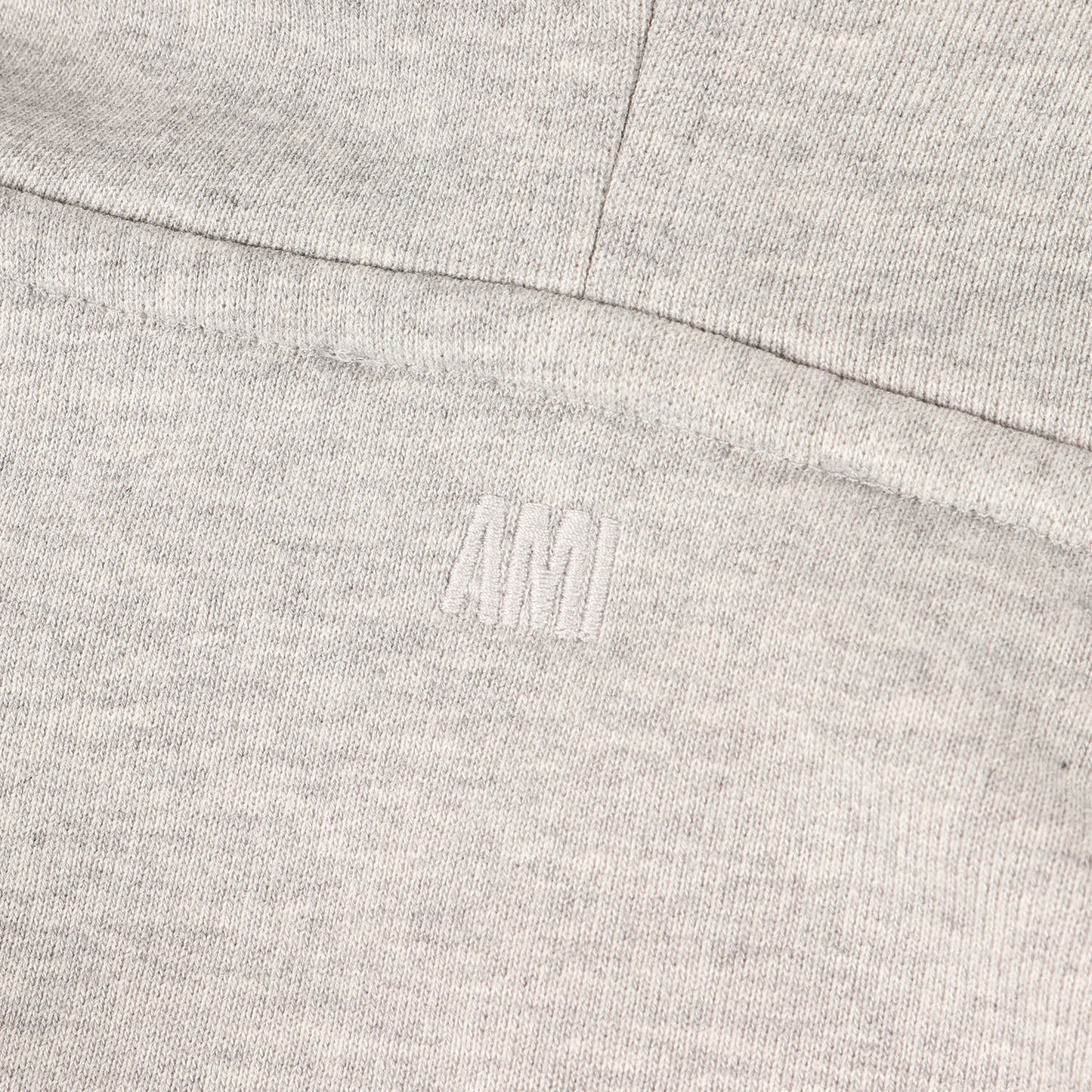 25AW ループバック コットンフリース Ami de Coeur ジップ パーカー (HSW765.730 0593) / 裏毛