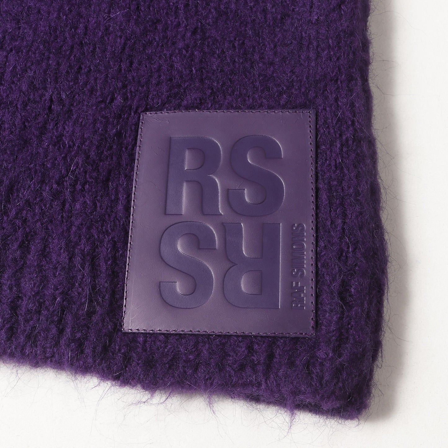 23SS バック RS パッチ刺繍 モヘア ニット セーター