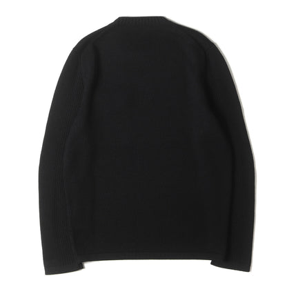 24AW トライアングル ロゴ プレート ニット セーター (UMB049 1W4X)