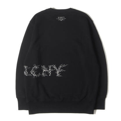 21AW バーブドワイヤー ロゴ スウェット (Logo Barbed Wire Crew Sweat BMJ0DK3Y6V)